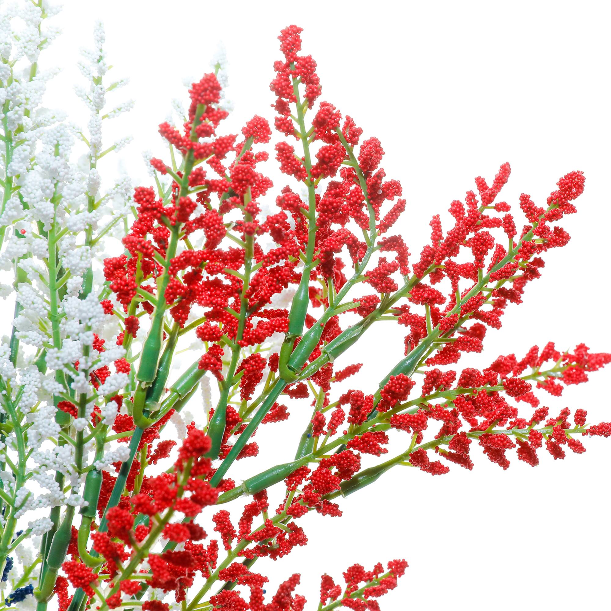 13.5" Red, White & Blue Berry Bush by Celebrate It™
